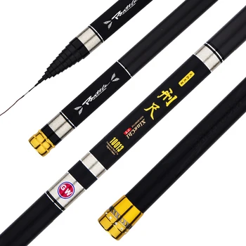 

Fishing Rod Super Light and Super Hard Power Hand Rod High Carbon Portable and Telescopic Fishing Pole Fishing Equipments 8m 9m