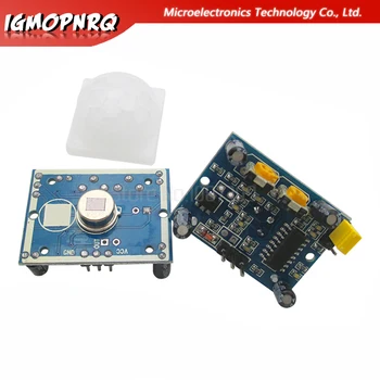 

5pcs SR501 HC-SR501 Adjust Pyroelectric Infrared PIR module Motion Sensor Detector Module