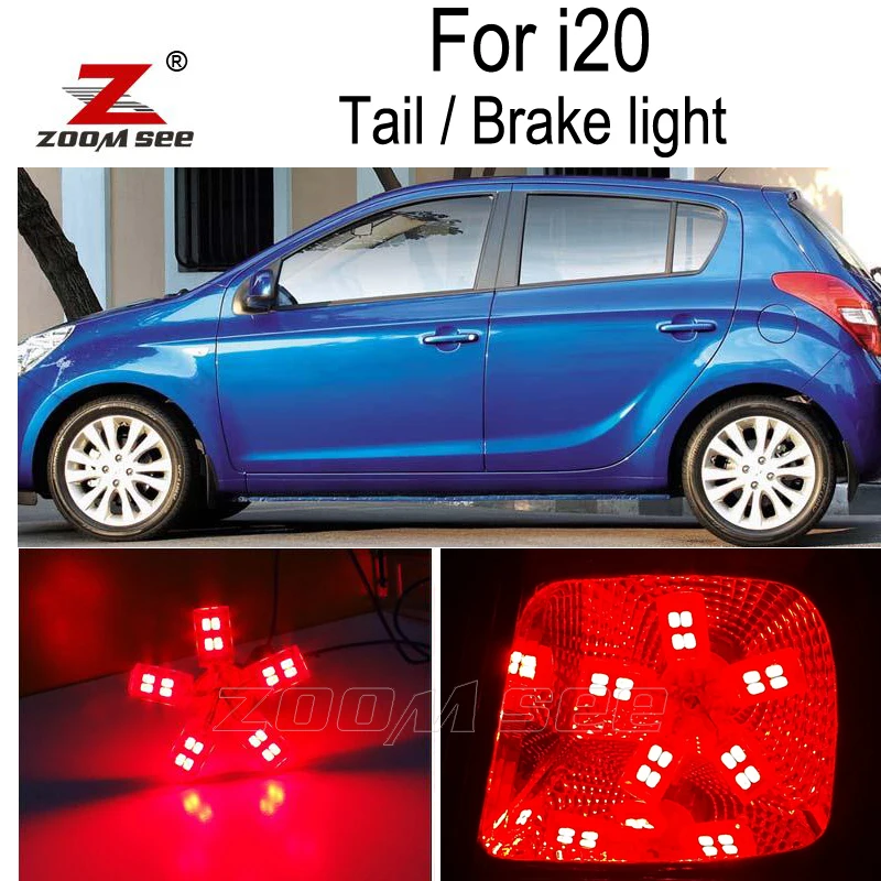 2pcs Tail light Brake bulb for Hyundai i20 (2008 2013)in Signal Lamp