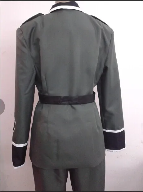 APH Axis Powers Горячее предложение, аниме, косплей, для мужчин и женщин, потому, Германия, Ludwig, армейская униформа, косплей костюм на Хэллоуин