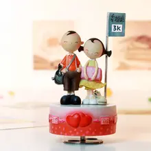 Вращающийся украшения тон Box подарок на день рождения подруге подарки для свадьбы и Рождество в украшения дома