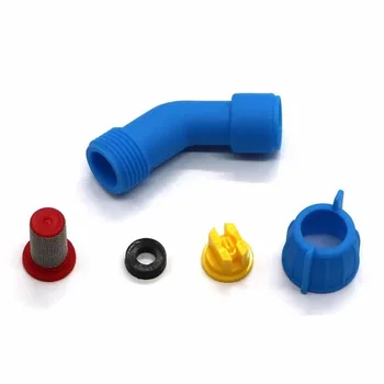 

Plastic agricultural water mist spray nozzle,110 degree flat fan nozzle tips,45 degree bend nozzle,agricultural sprayer nozzle
