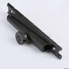 Алюминиевый Тактический 132 мм см через ручку для переноски 20 мм Пикатинни прицел с креплением Вивер рейку База подходит с красным лазером прицел или прицелы