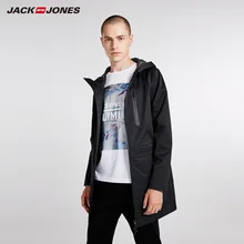JackJones, мужской Тренч с капюшоном, длинная куртка, модная мужская одежда 218321523
