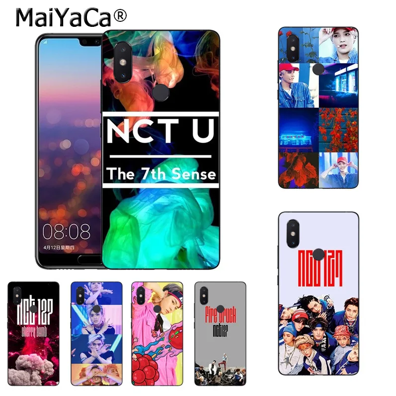 Роскошный модный чехол MaiYaCa NCT Bands для xiaomi mi 8se 6 note2 note3 redmi 5 plus note 4 | Мобильные