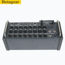 Betagear 18 канальный микшер mr18 аудио диджейское оборудование аудио микшерный пульт dj Studio Wifi usb микшерный пульт Цифровой звуковой микшер