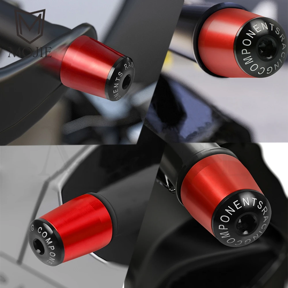 7/8 22MM Handlebar Caps Motorcycle Hand Bar Ends Handlebar Grip For