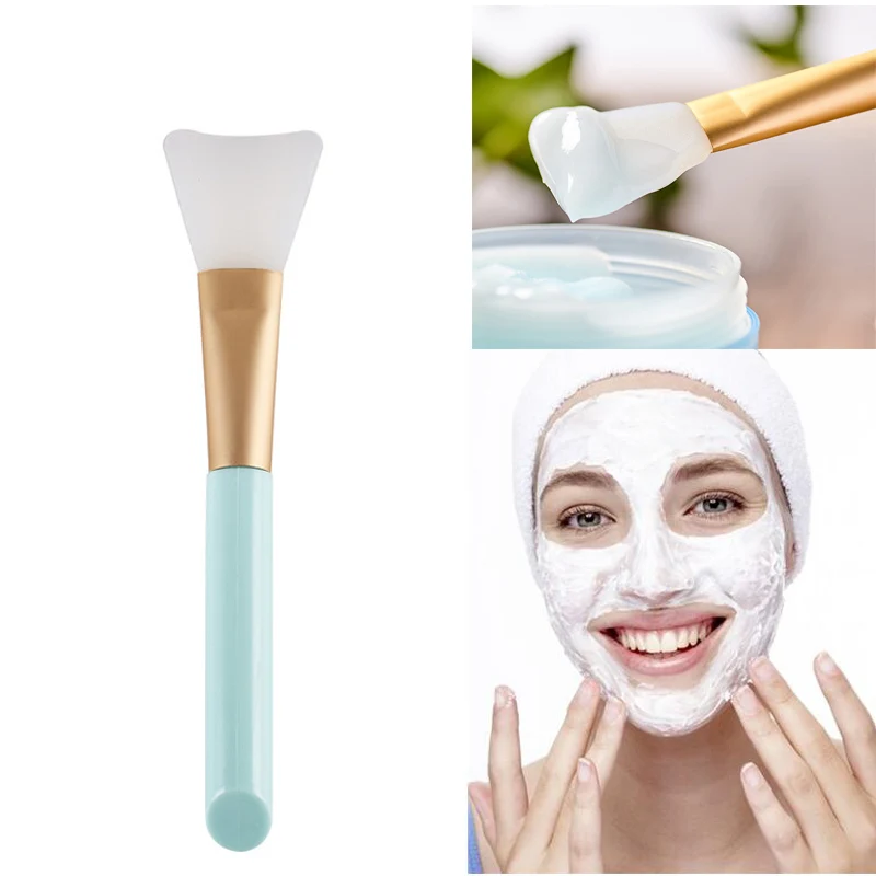 

Women 1PCS Professional Makeup Brushes Mask Brush Face Mask Brush Silicone Gel DIY Cosmetic Beauty Tools brochas para maquillaje