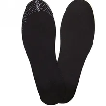 Модные черные чешуи стельки унисекс бамбуковый уголь дезодорант подушка для ног вкладыши стельки для обуви