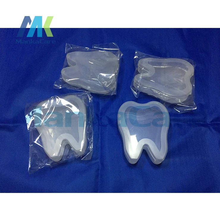 

4 pcs tooth design boxes tooth shape Stationery box Office Accessories Home/School Stationery With Dental gift