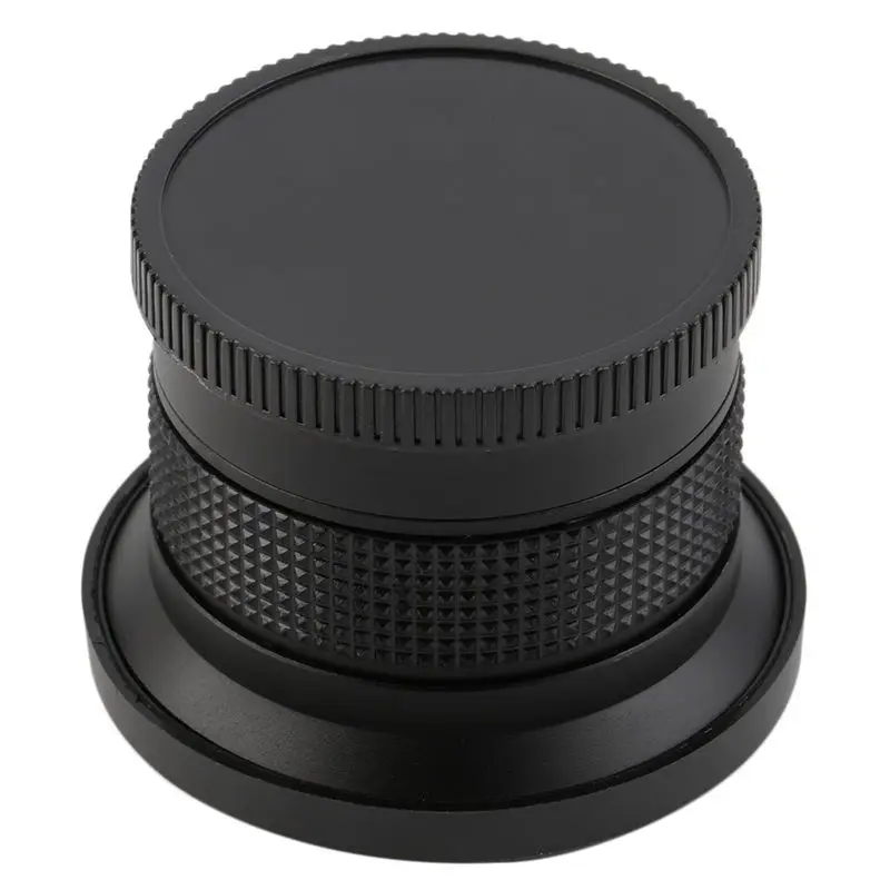 JINTU 0.35x Fisheye Широкий формат 58 мм объектив для Nikon D5100 D5500 D7100 D7500 D5200 D5300 D3400 D3300 D3200 D90 Камера