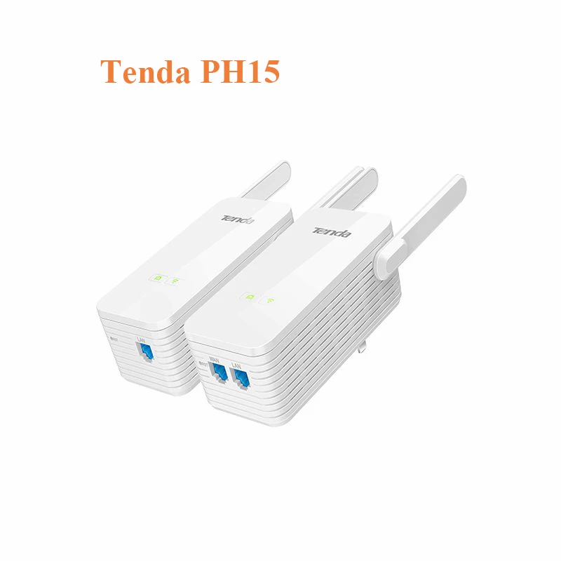Tenda PH15 Gigabit Wireless wifi Powerline Network Adapters KIT PH15 *2