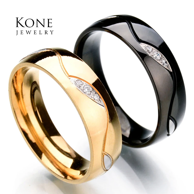Женское кольцо из нержавеющей стали с кристаллами|hobbit ring|crystal ringring for |