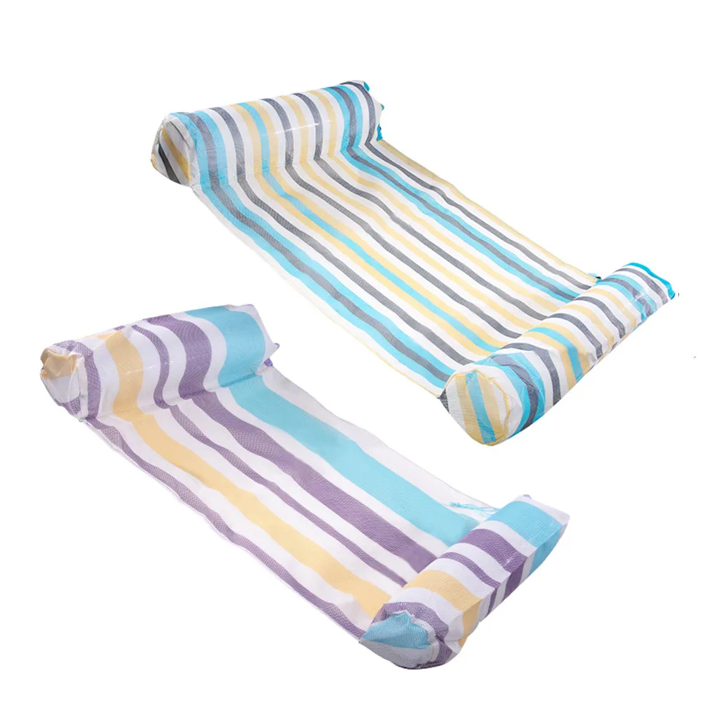 

Swimming Floating Row Chairs Inflatable Water Hammock, Comfortable Pool Lounger Floating Sleeping Bed Chair 8.30