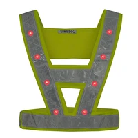 LED Reflective Safety Vest with Lights