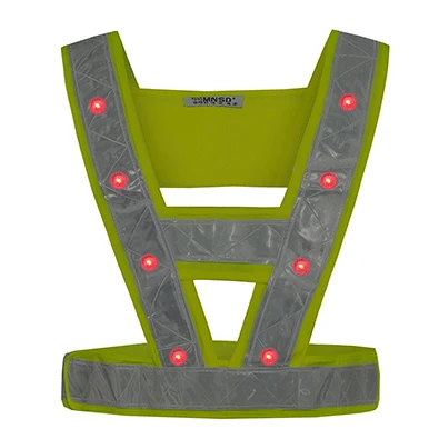 LED Reflective Safety Vest with Lights