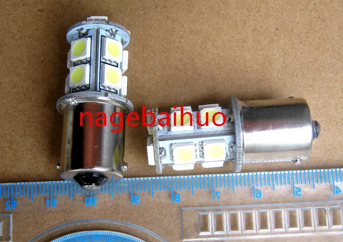 3 LED B15 LED12V24V3W 평면 전구 총검 패치 표시 경보 신호 램프 장치