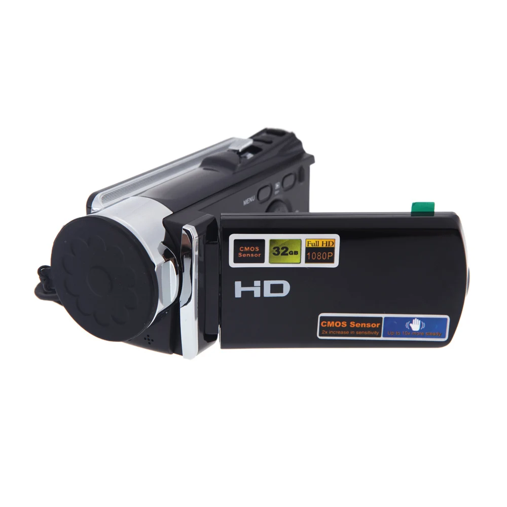 1080 P цифровая видеокамера Full HD 16MP 16x цифровой зум комплект HDV 614A|camcorder watch|camera
