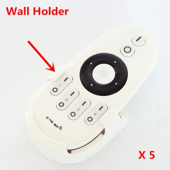 

5Pcs/Pack Mi Light RGB RGBW CW WW Single Color Dimmer 2.4G RF Remote Controller Wall Bracket Mount Support Holder Free Shipping