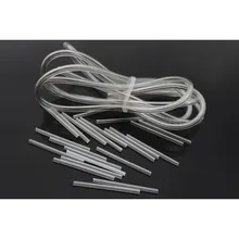 Tigofly 6m 2 Sizes Plastic Tube Kit PE PVC Fly Tubing Clear Tying Tubes Materials