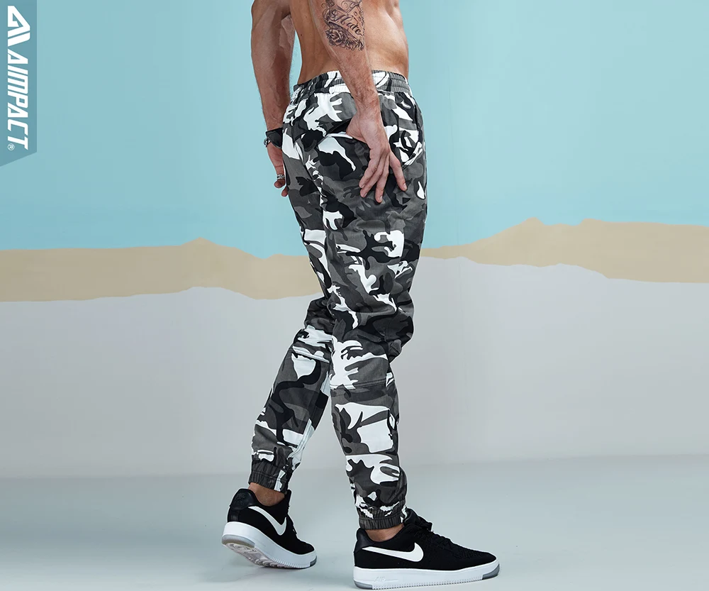 Aimpact 2018 New Men's Casual Camo Pants Cotton Chino Jogger Pants Man Fitted Trace Twill Pants Male Camouflage Trousers AM5014 (15)