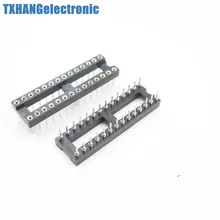 5PCS 28 Pin DIP SIP Round IC Sockets Adaptor Solder Type Narrow