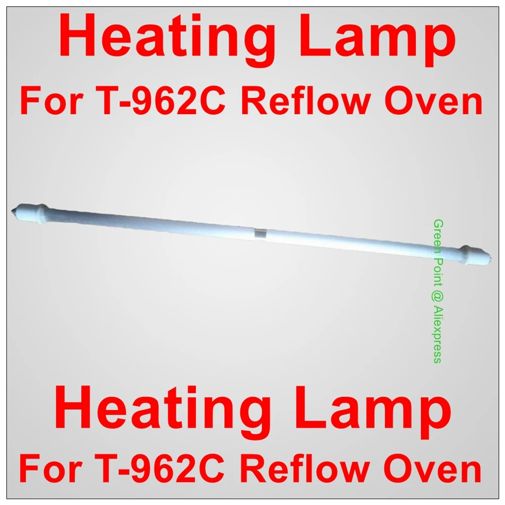 PUHUI Original T-962C Heating Lamp Pipe T962C Repacement Heated Lamp Tube T 962C Reflow Oven Bulb Heating Pipe Accessory Tools