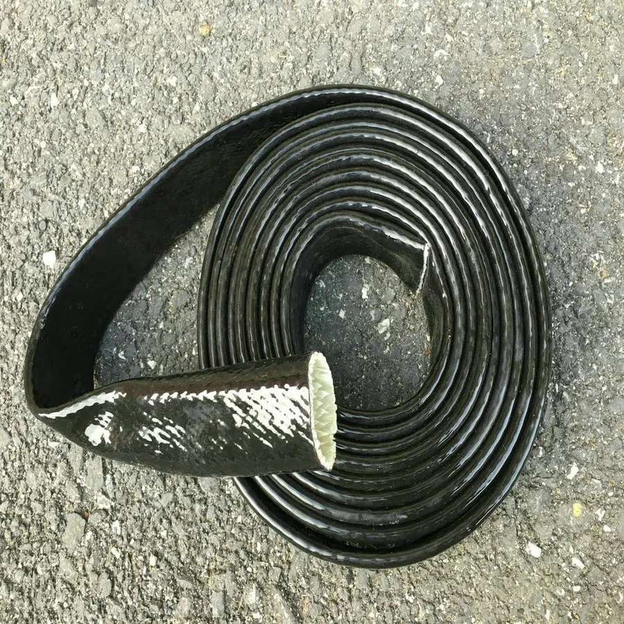 

3/4X3ft Vulcan Black Fire Sleeve Fire Braid Flame Shield
