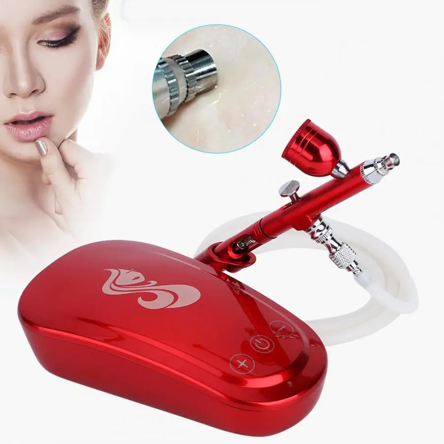 

Micro Needle Roller Mini Moisturizing Oxygen Sprayer Machine Skin Rejuvenation Machine Skin Beauty Device EU Plug Derma Pen