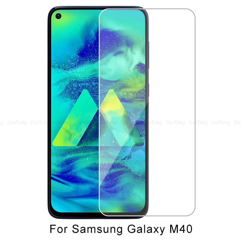 3Pcs-1 закаленное стекло для samsung Galaxy M40 прозрачная защитная пленка для samsung Galaxy M40/A60 Премиум защитное стекло
