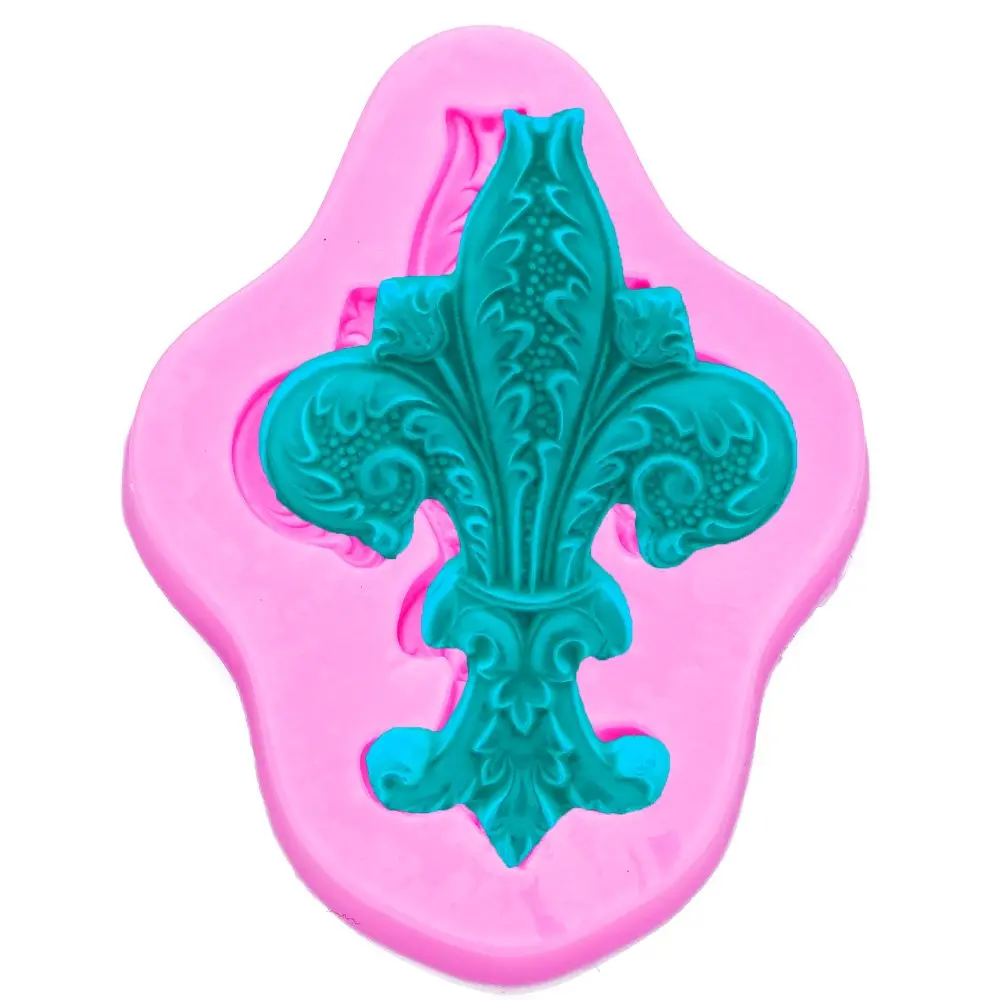 

lace silicone mold for confectionery chocolate fondant cake decoration baking used molding tools FT-1045