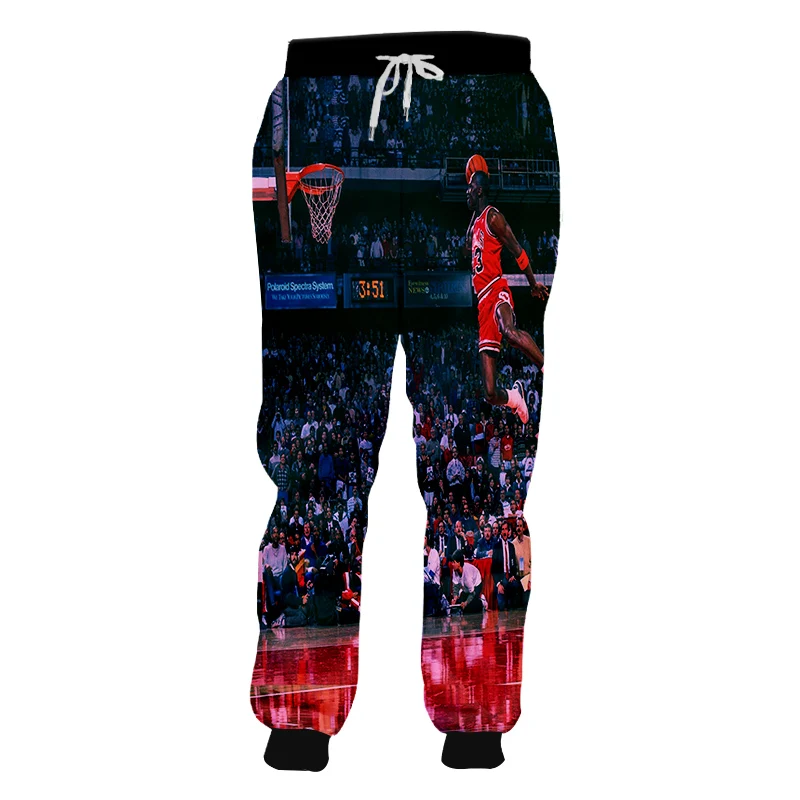 slim fit golf trousers UJWI New Funny Robot Sweatpants 3D Printed Man Micheal Pants leaf Dollar Joggers Dropshipping Hot basketball Trousers Sweatpants Sweatpants