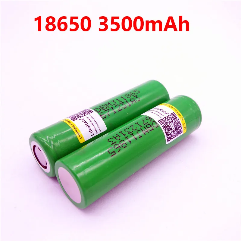 4 шт LiitoKala 18650 3500mah аккумулятор INR18650MJ1 10A разрядка 3,7 V литий-ионный аккумулятор бесплатно