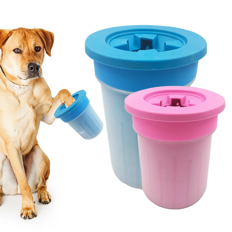 

Pet Dog Foot Clean Cup Cleaning Tool Soft Silicone Washing Brush Muddy Paw Washer Pet Accessories for Small Medium Dogs Cats