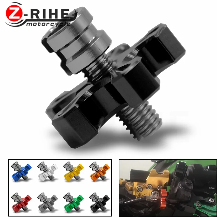 

Universal Motorcycle CNC Aluminum Clutch Cable Wire Adjuster for Yamaha XJ6 S Diversion YZF R1 YZF R6 FZ6 Fazer S2 fz8 fz6
