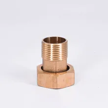 DN25 1 &quotBSP внутренний поворот DN20 3/4&quot BSP наружная резьба латунный