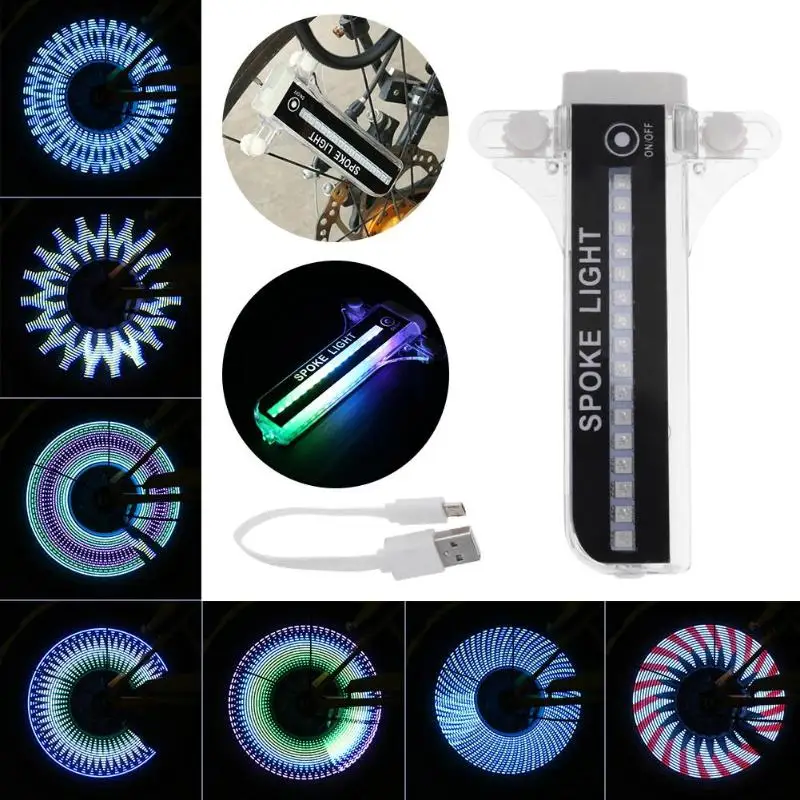 

Waterproof 32 LED 21 Patterns Bike Cycling Bicycle Wheel Signal Tire Spoke Light for bike Wheel Signal Tire Spoke Colorful Light