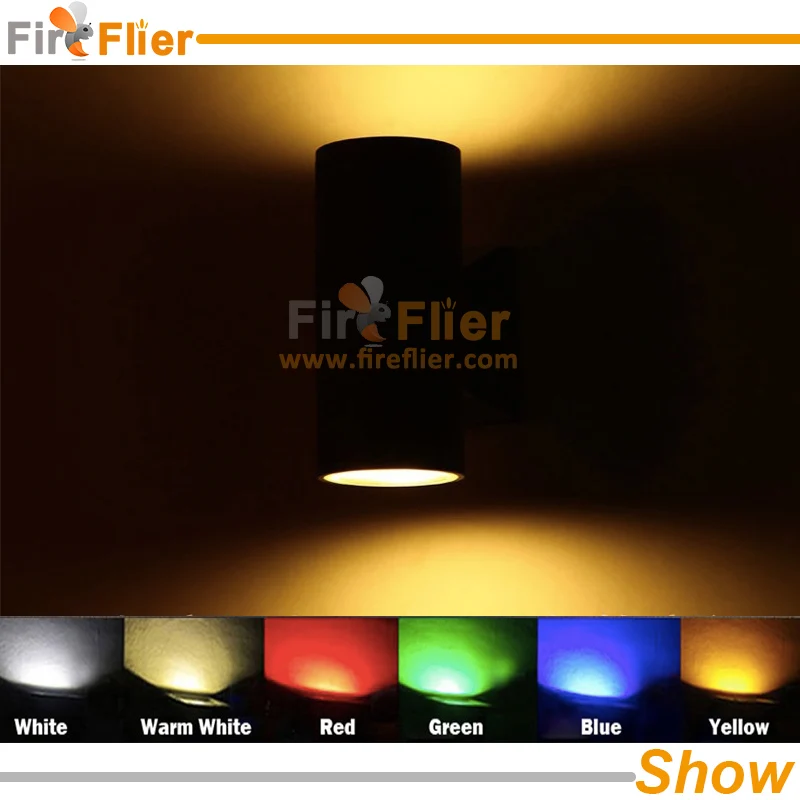 up down led wall light show 2