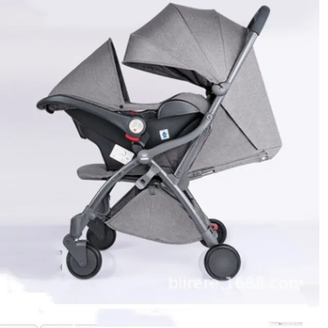 $US $232.00  Portable pocket stroller portable folding trolley 3-in-1 baby trolley four-wheeled parachute car