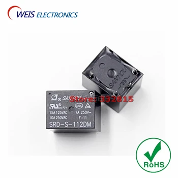 

5PCS SRD-S-112DM SRD-DM DIP 4PIN SANYO POWER RELAY 12V 1-CH Normally Open WHOLESALE Free shipping