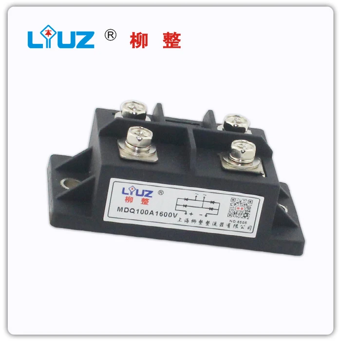 

[ZOB] RELAY - rectifier MDQ100A1600V auxiliary current spare parts single phase bridge rectifier bridge --5pcs/lot