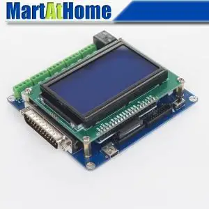 

Intelligent 5 Axis CNC Breakout Board Interface w/ LCD Digital Display Support Mach3/EMC2/KCAM4 #SM613 @SD