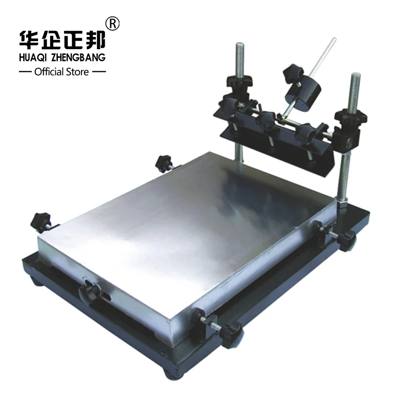 SMT Manual PCB Stencil Printer / Manual PCB Silk Screen Printing Machine, SMT Solder Paste Printer For Free Shipping