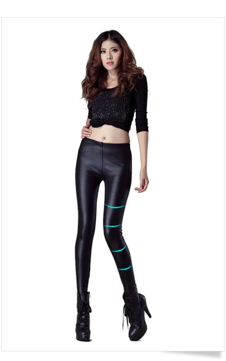 pink leggings 2022 Spring New Arrival Ladies Cashmere Leather Leggings With Thickened Outer Wear Big Pants Elastic Thermal Free Shipping aerie leggings