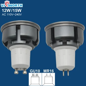 オンライン GU10 Gu5.3 Led 電球 Cob Led ライト Mr16 Ac 110 ボルト 220 ボルト 240 ボルト高パワー Led ランプウォームコールドホワイトスポットライトリビングルームのための