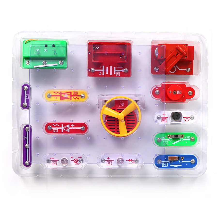 2289 Projects Educational Eletronic Kit Science Circuits DIY Blocks Assembling Toy For Children Discovery Kit Smart toys