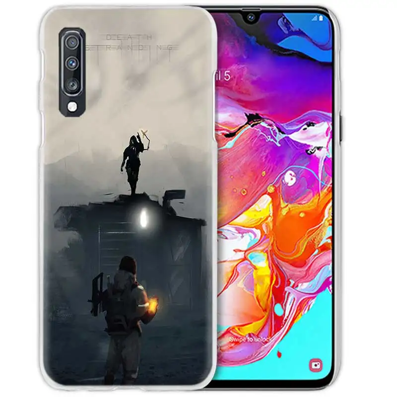 Death Stranding чехол для samsung Galaxy A50 A70 A20e A40 A30 A20 A10 A8 A6 плюс A9 A7 жестркий Прозрачный поликарбонатный чехол-портмоне для телефона чехол - Цвет: 02