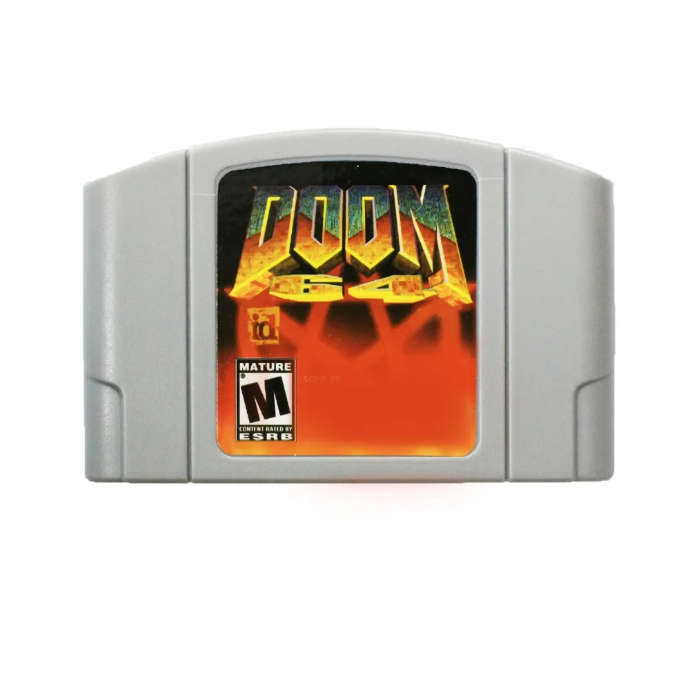 Doom 64 бит игры 64 английский NTSC игровая Карта