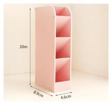 Креативная пшеничная соломенная однотонная коробка для хранения многофункциональная настольная коробка для хранения офисная ручка органайзер для хранения канцелярских принадлежностей - Цвет: pink
