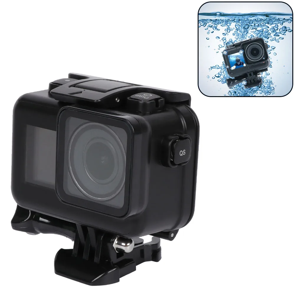 Черный водонепроницаемый чехол 60 метров для экшн камеры DJI Osmo Защитный корпус дайвинга спортивной Osmo|Чехлы